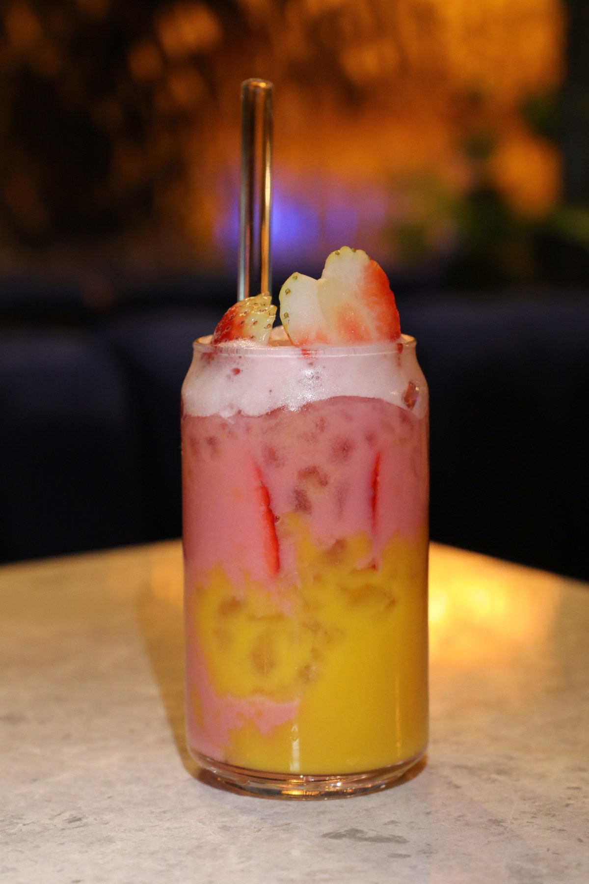 Valentine – mango, cranberry, milch & erdbeeren