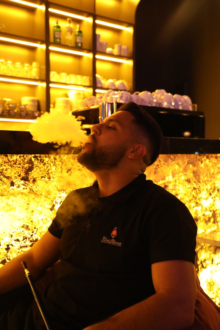 Wasserpfeife bei mala'me Lounge Kassel – Bild 1
